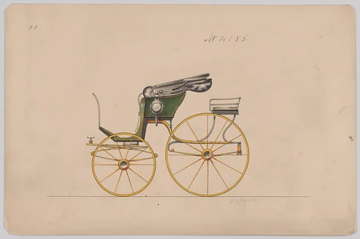 Design for Pony Phaeton, no. 4185