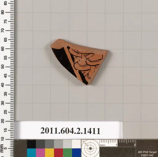 Terracotta fragment of a skyphos (deep drinking cup)