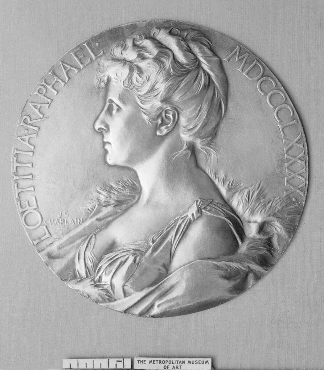 Portrait of Mme. Raphael (1890) — Jules-Clément Chaplain