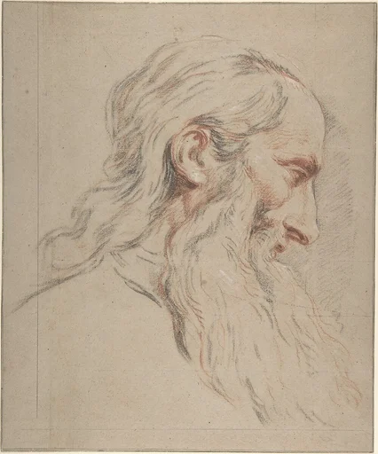 Head of a Bearded Man