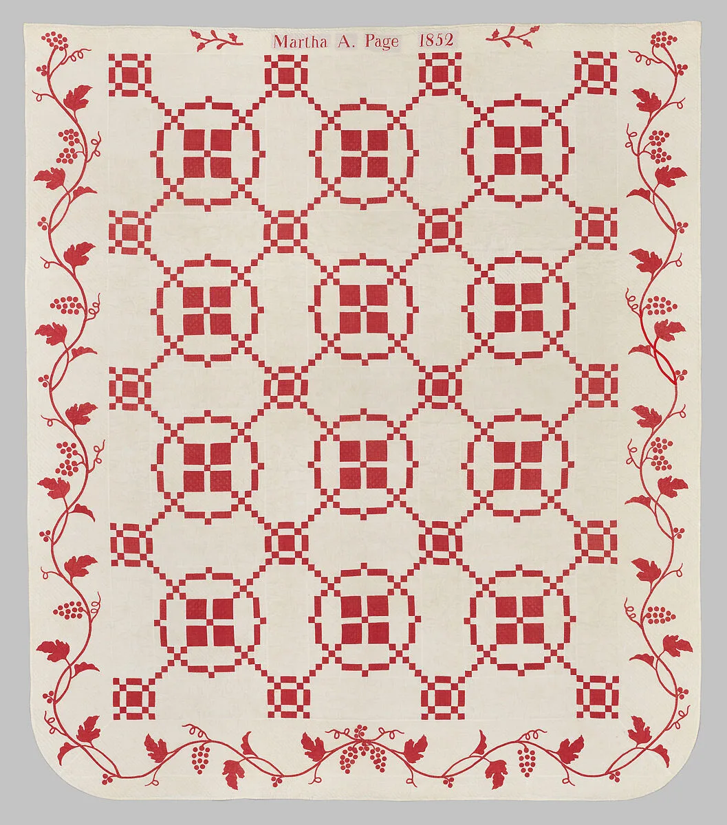 Burgoyne Surrenders or Burgoyne Surrounded Quilt — Martha A. Page