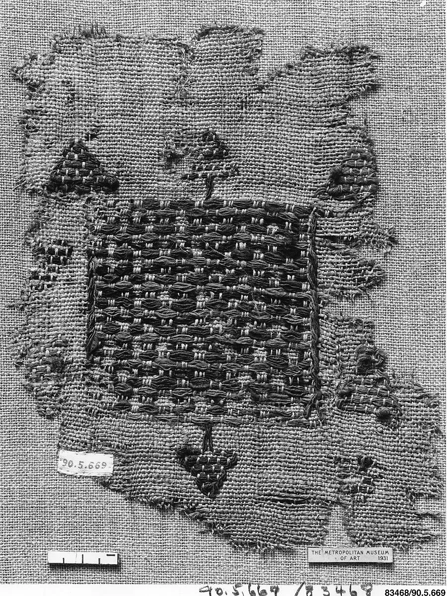 Textile Fragment — Unknown