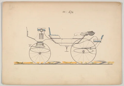 Design for Vis-à-vis, no. 476
