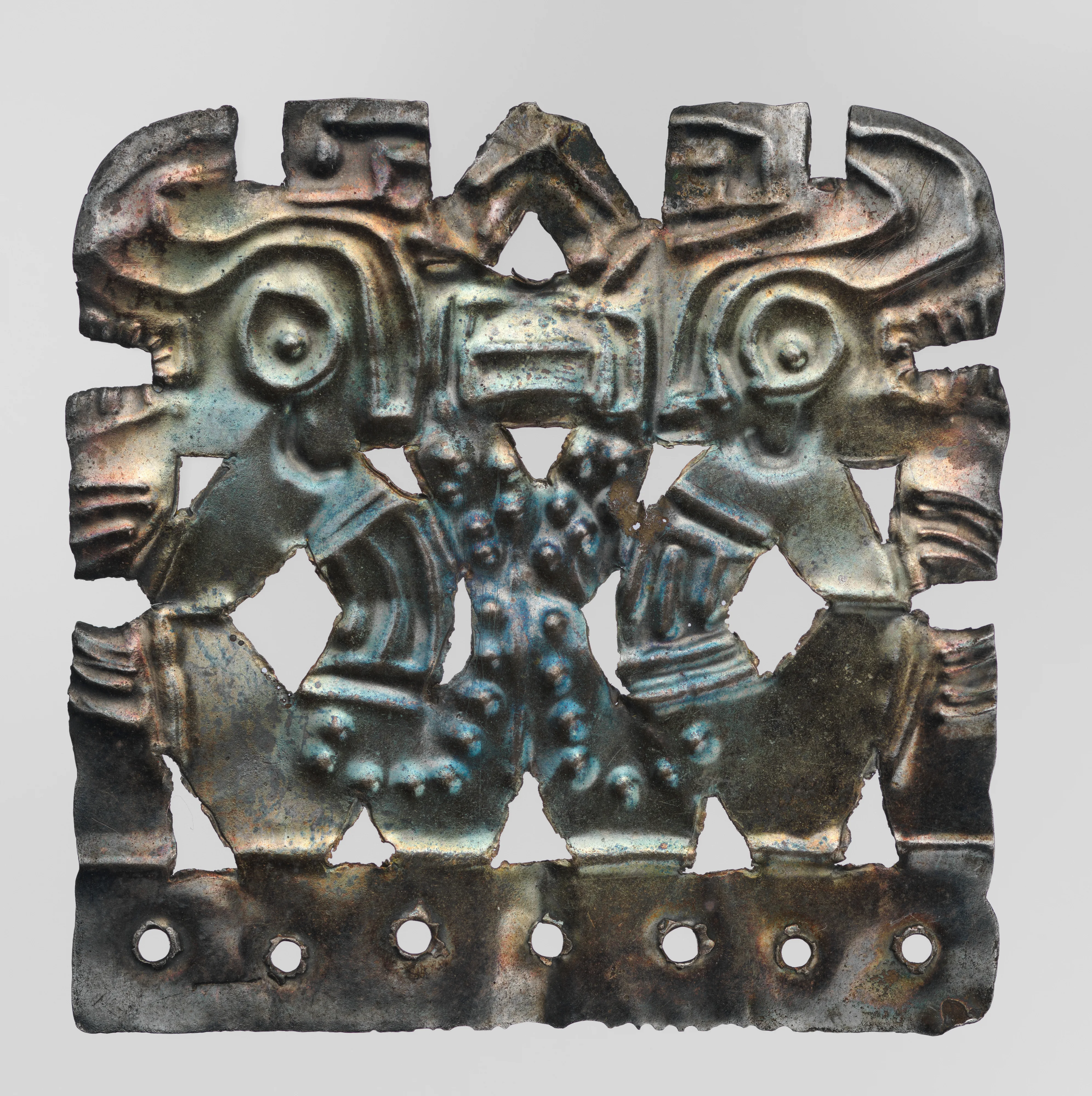 Plaque with figures — Unknown