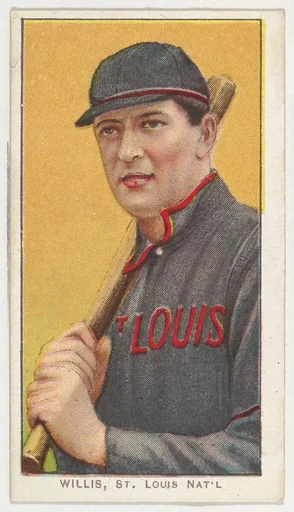 Willis, St. Louis, National League, from the White Border series (T206) for the American Tobacco Company