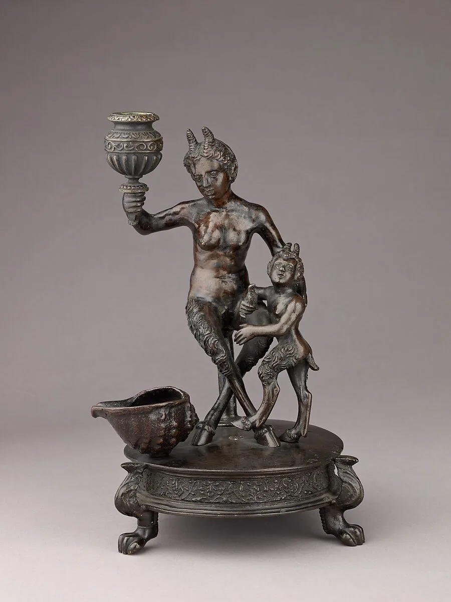 Satyress and her Infant — Severo Calzetta da Ravenna