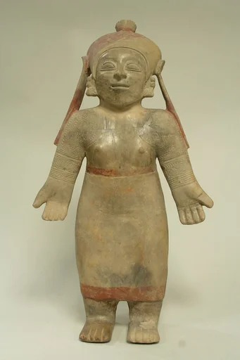 Standing Ceramic Female Figure