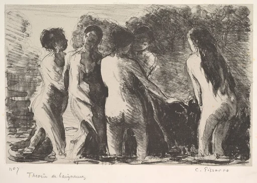 Group of Bathers