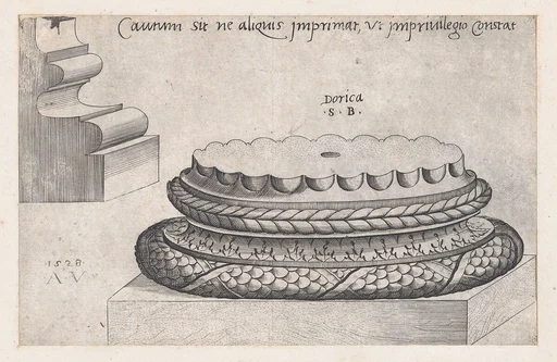 Speculum Romanae Magnificentiae: Doric Base
