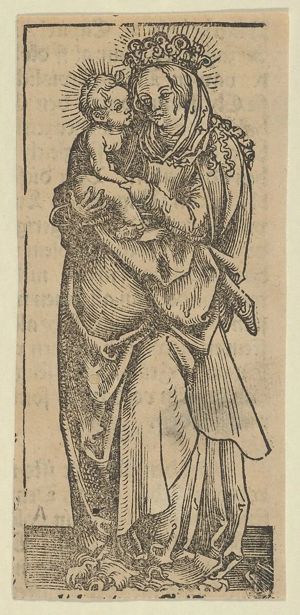 The Virgin and Child Standing — Lucas Cranach the Elder