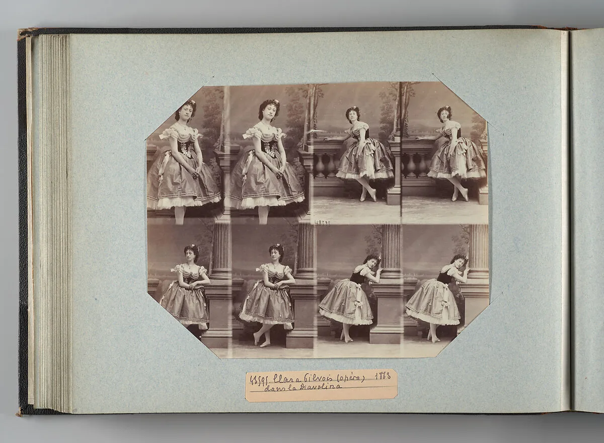 Clara Pilvois dans la Diavolina — André-Adolphe-Eugène Disdéri