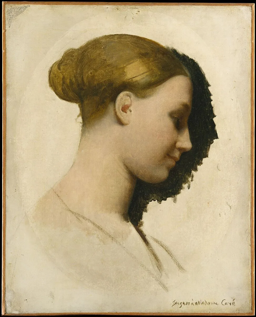 Madame Edmond Cavé (Marie-Élisabeth Blavot, born 1810) — Jean Auguste Dominique Ingres