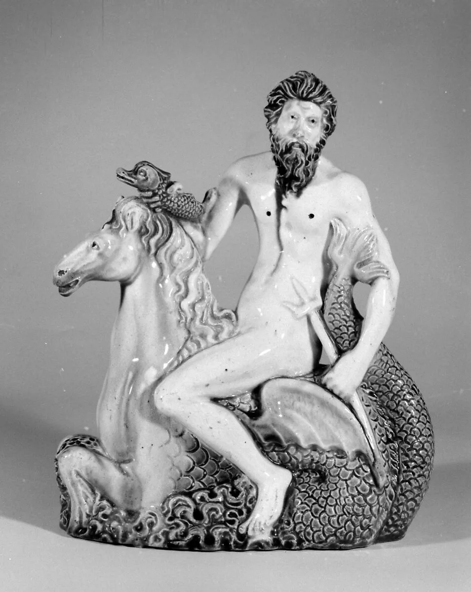 Neptune astride a hippocamp — Unknown