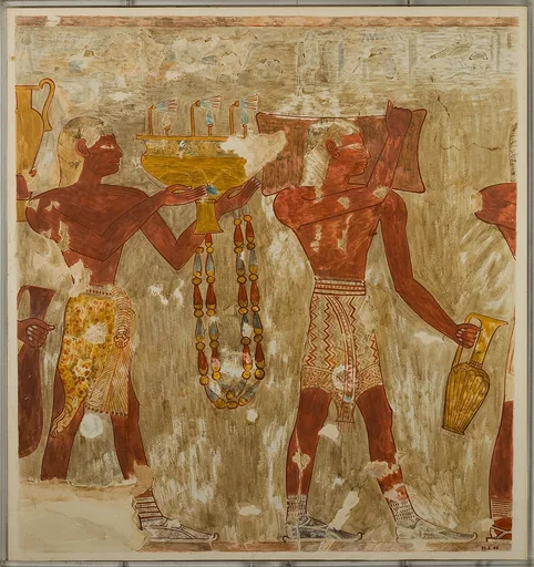 Cretans Bringing Gifts of Metal and Jewelry, Tomb of Rekhmire