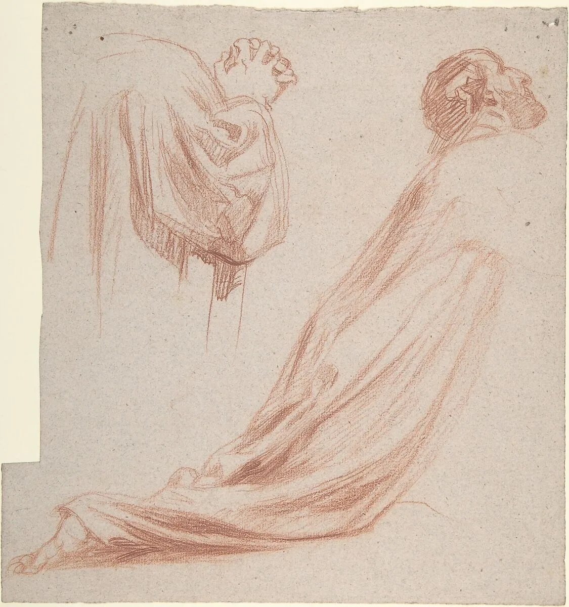 Two Kneeling Figures — Alexandre Laemlein