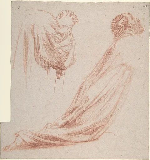 Two Kneeling Figures