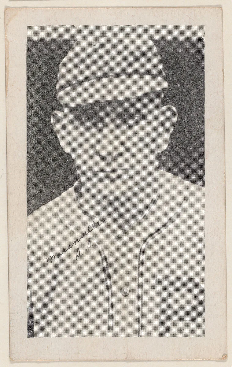 Maranville, S.S., from Baseball strip cards (W575-2) — Unknown