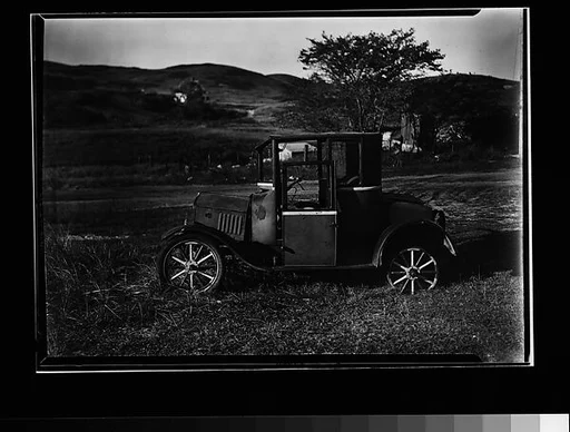 [Junked Roadster, Cape Cod, Massachusetts]