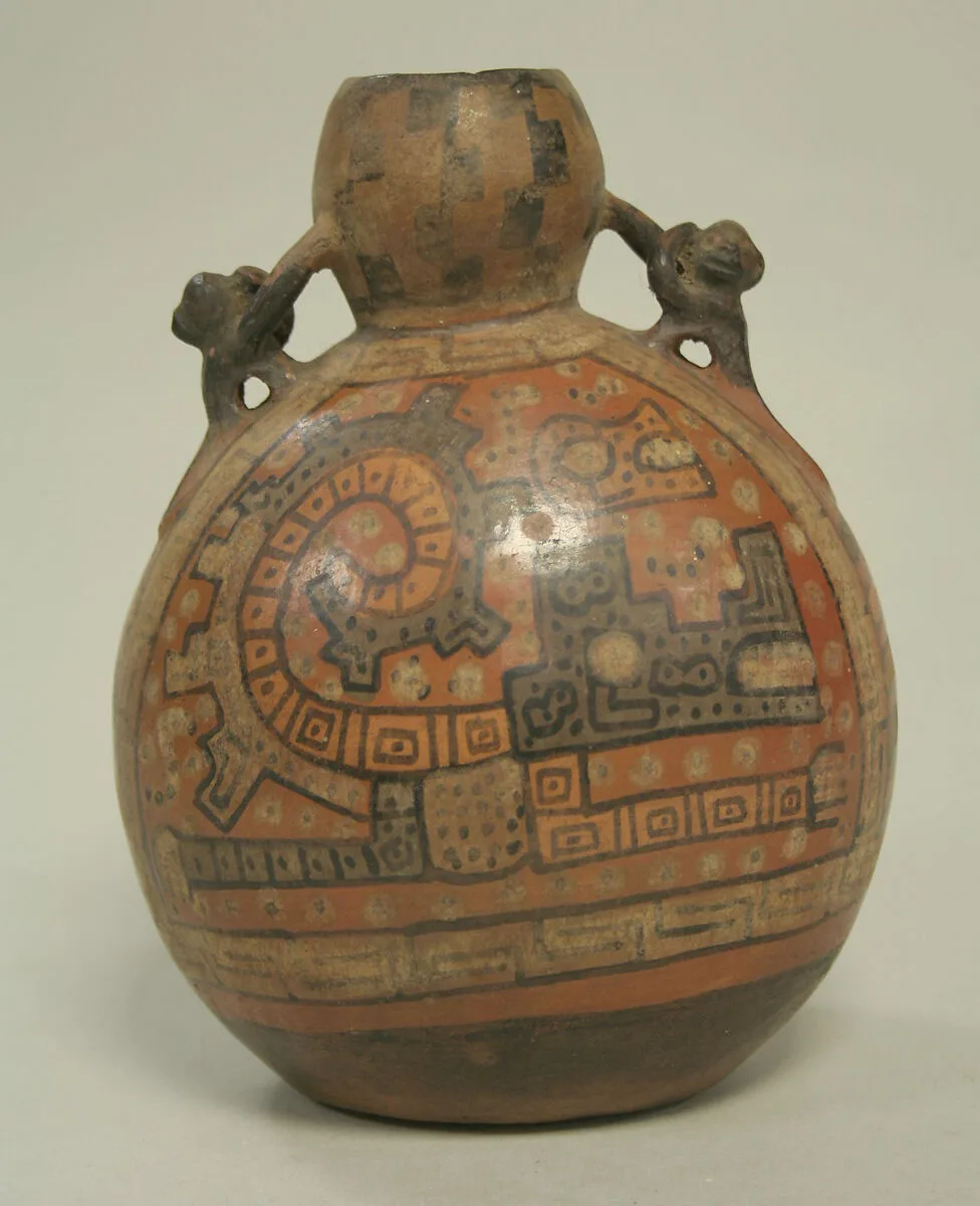 Bottle, Monkey Handles — Unknown