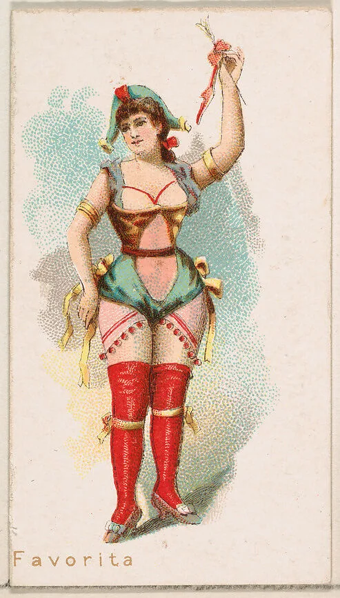 Favorita, from the Ballet Queens series (N182) issued by Wm. S. Kimball & Co. — William S. Kimball & Company