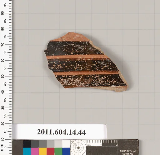 Terracotta fragment from a closed shape