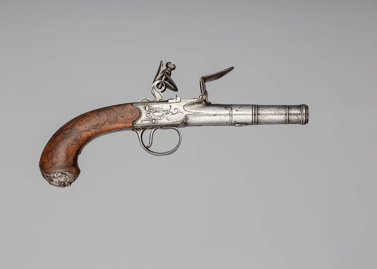 Flintlock Box-Lock Turn-Off Pistol — Charles Freeth|Ketland