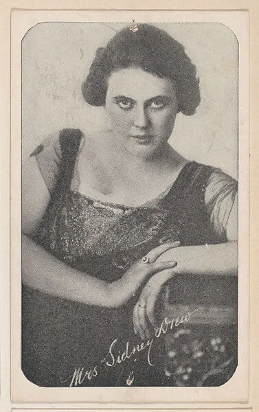 Mrs. Sidney Drew from Kromo Gravure "Leading Moving Picture Stars" (W623) — Kromo Gravure Photo Company, Detroit, Michigan