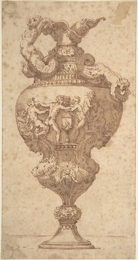 Drawing after an Antique Vase