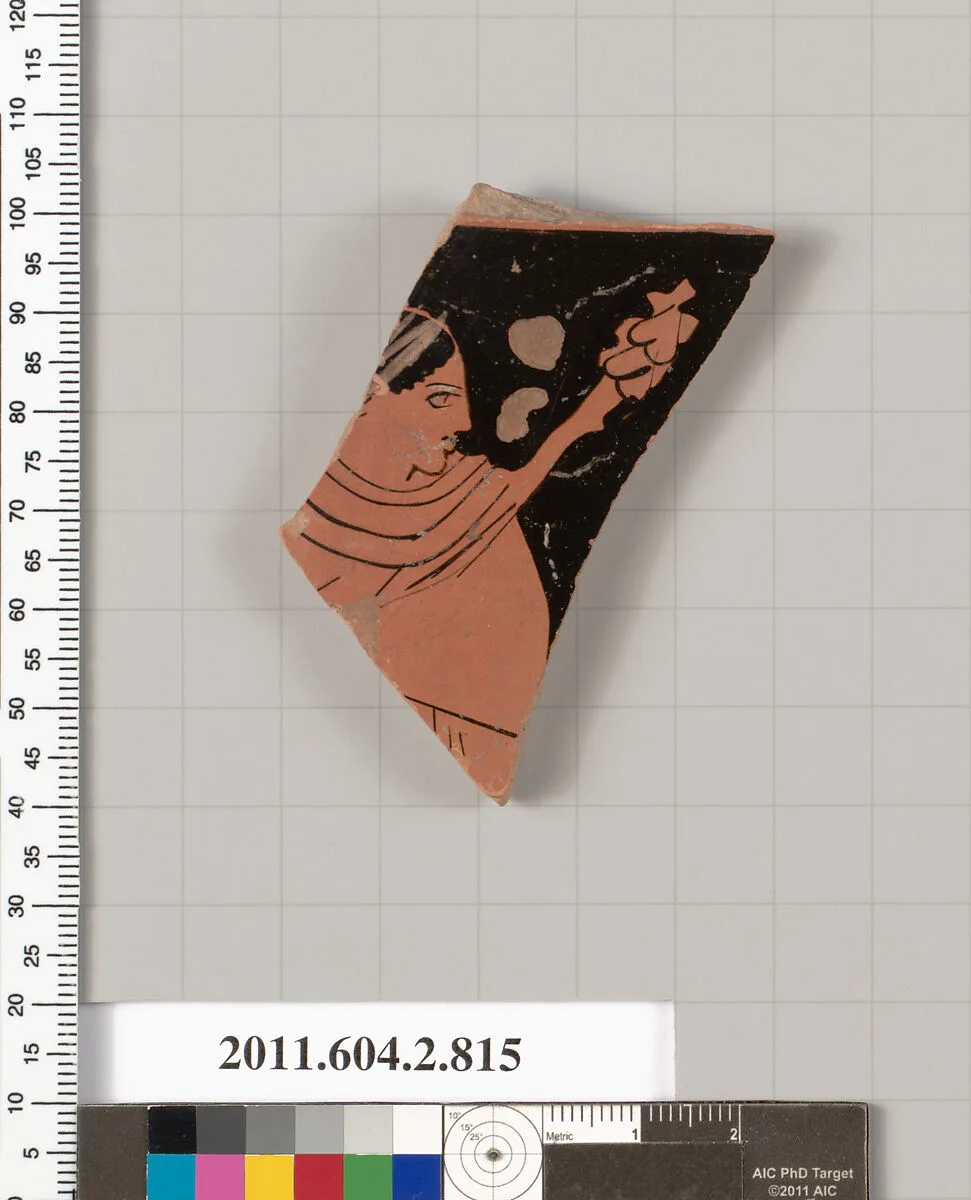 Terracotta fragment of a bell-krater (bowl for mixing wine and water) — Unknown