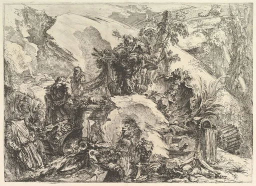 The Skeletons, from "Grotteschi" (Grotesques)