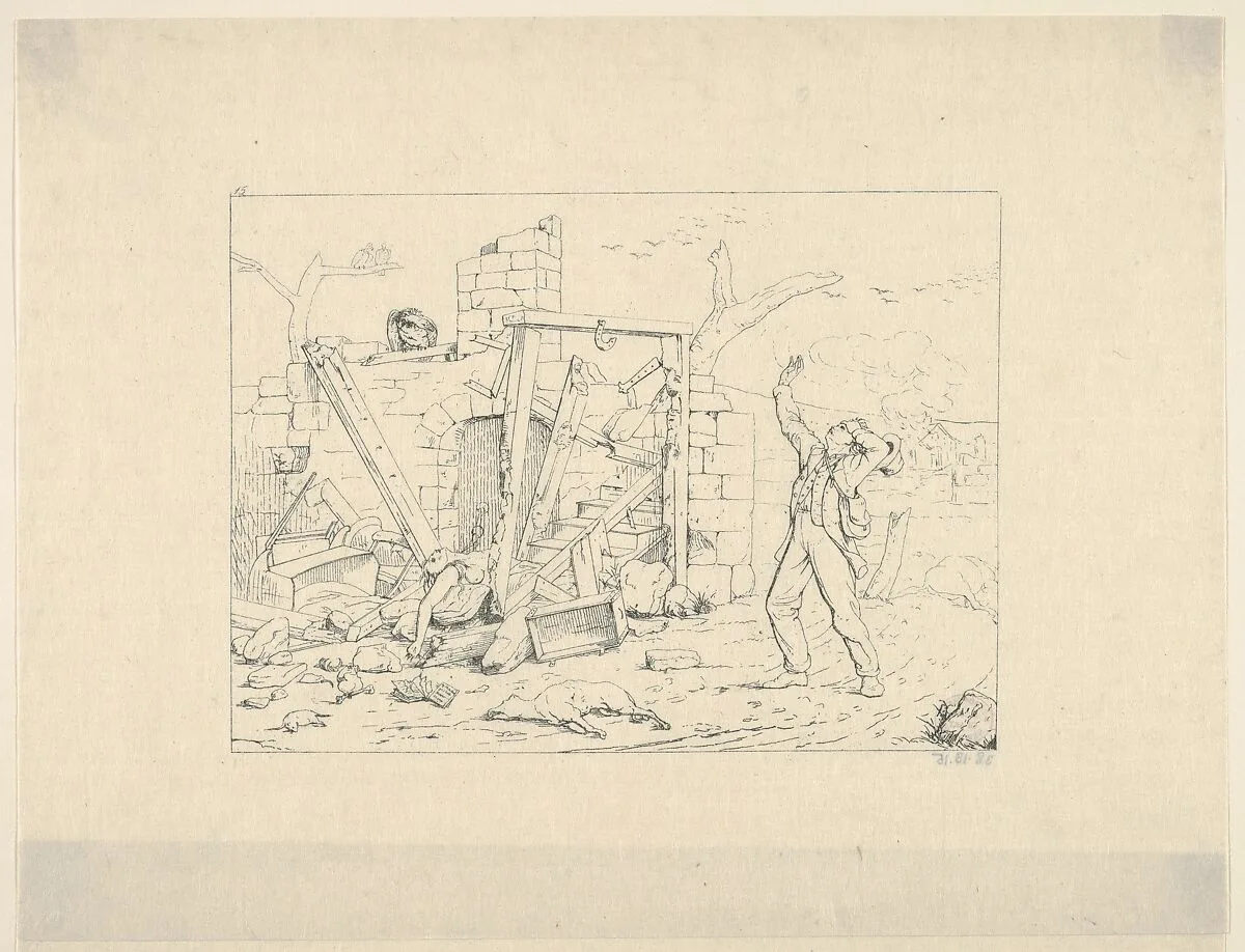 Tracks of the Armies (from Confederate War Etchings) — Adalbert John Volck