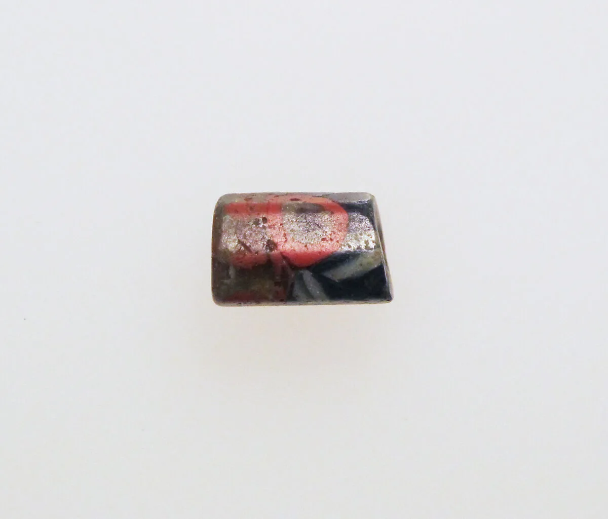 Glass mosaic bead — Unknown
