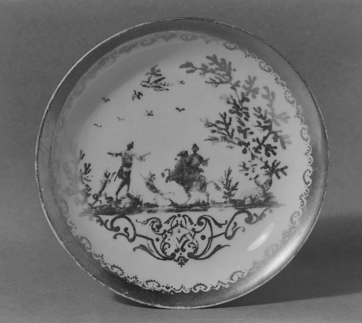 Saucer — Meissen Manufactory|Bartholomäus Seuter
