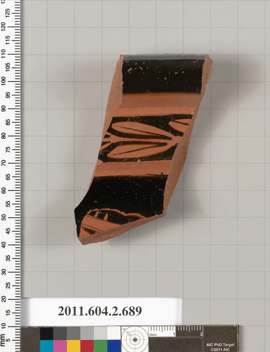 Terracotta fragment of a calyx-krater (bowl for mixing wine and water) — Unknown
