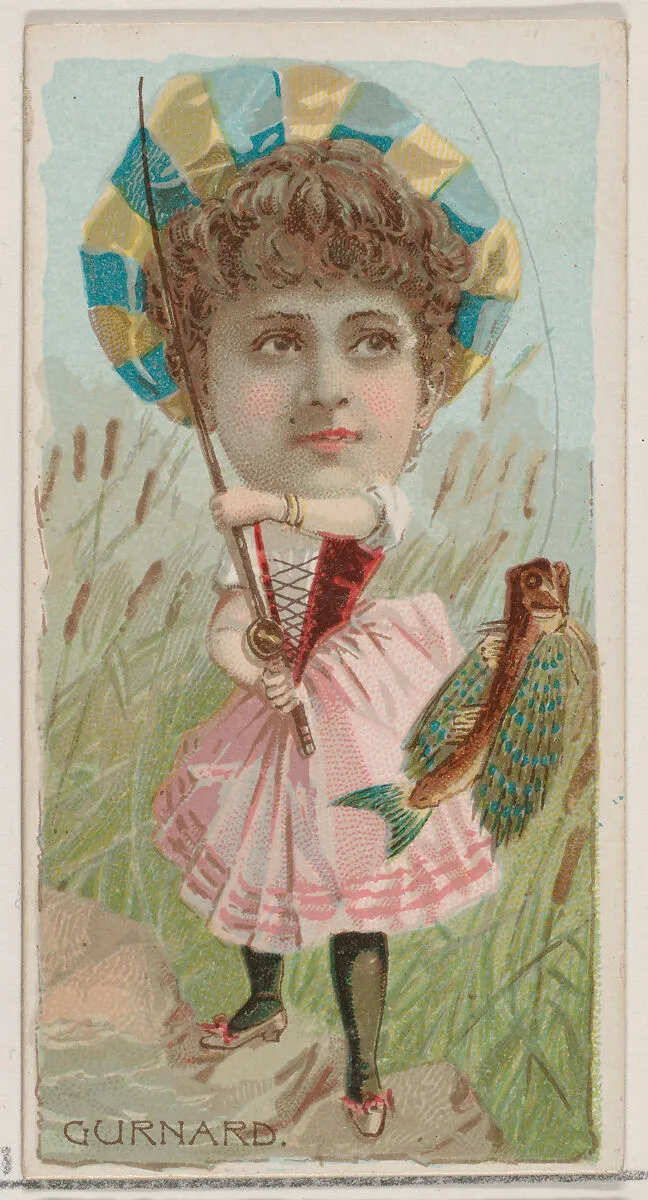 Gurnard, from the series Fishers and Fish (N74) for Duke brand cigarettes — W. Duke, Sons & Co.|Knapp & Company