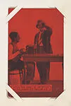 "Amos and Andy In The Office Of The Fresh Air Taxicab Co." from TV and Radio Stars Exhibit Cards series (W409) — Unknown
