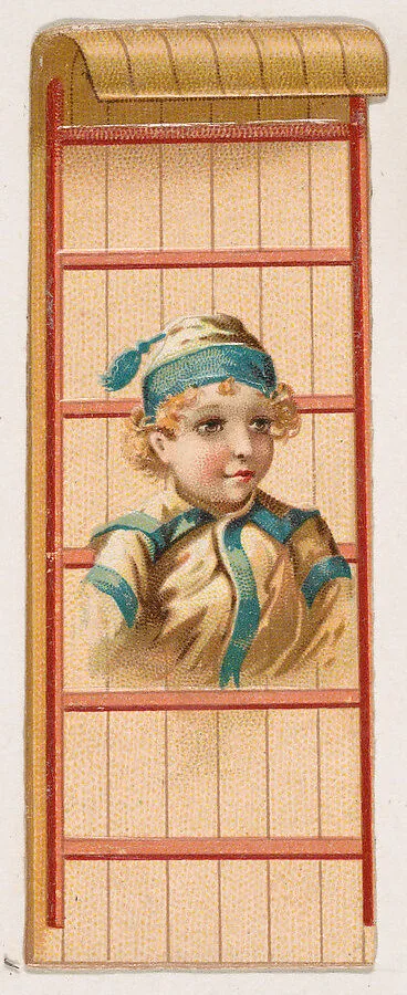 Toboggan, from the Novelties series (N228, Type 4) issued by Kinney Bros. — Kinney Brothers Tobacco Company