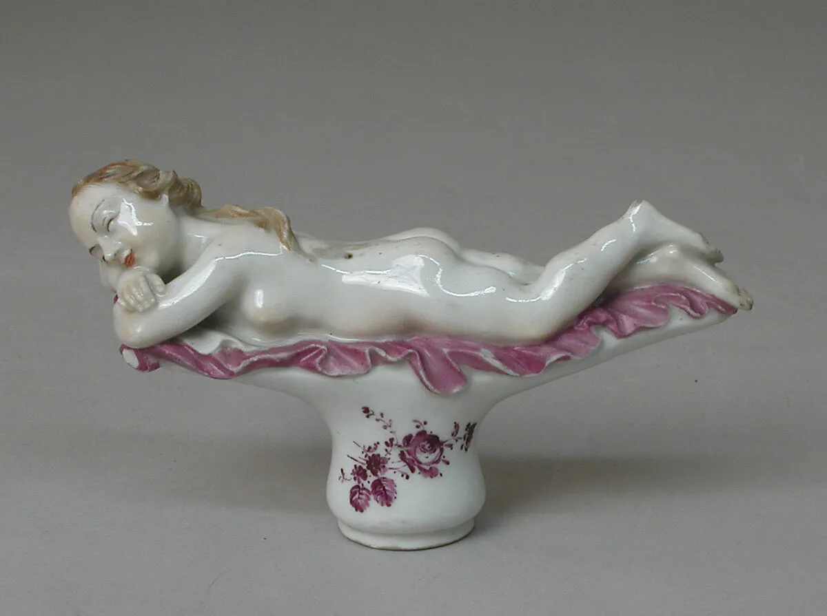Cane handle — Ansbach Pottery and Porcelain Manufactory