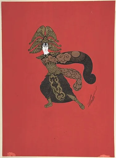 Costume design for "Vent de l'Est"