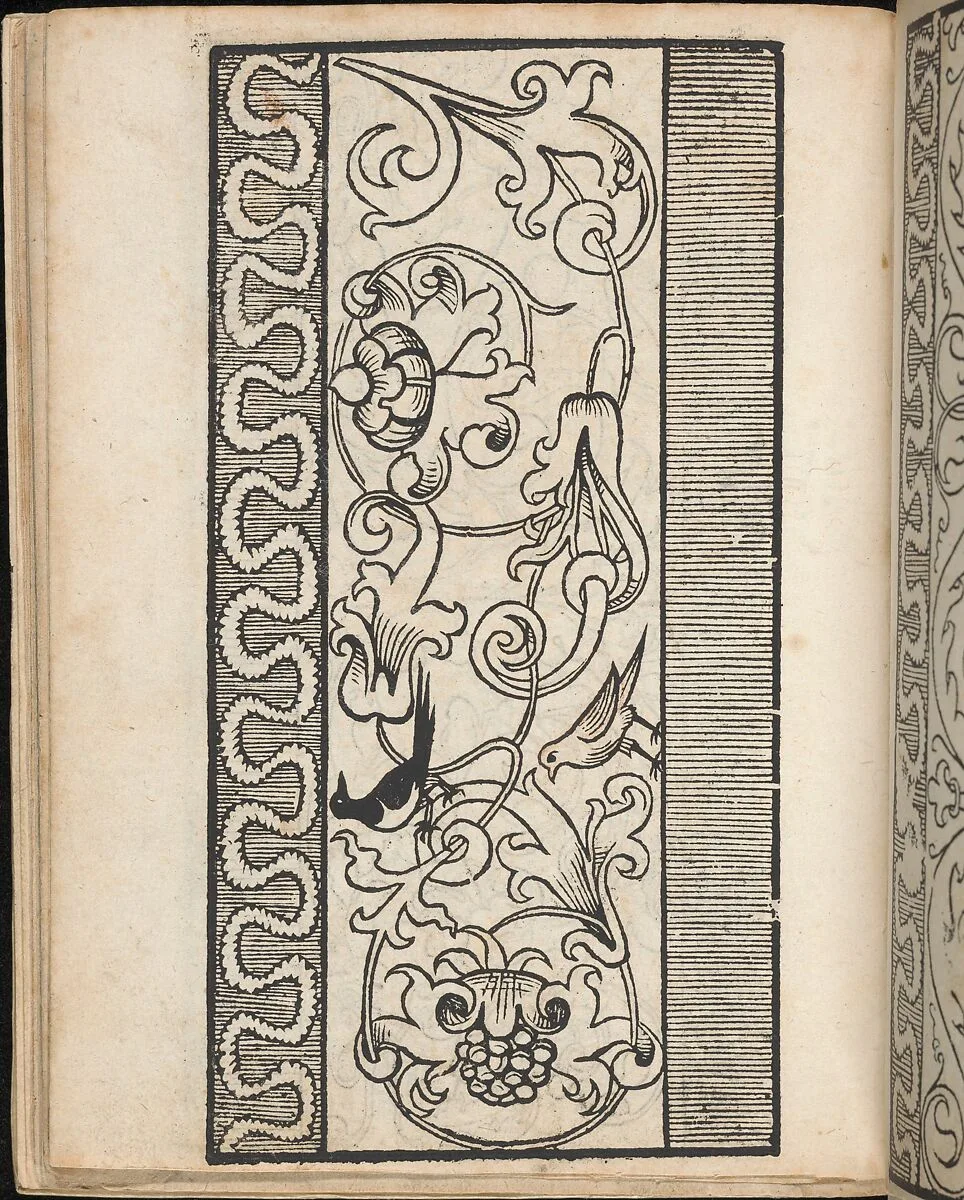 Ein new Modelbuch..., page 15 (verso) — Johann Schönsperger the Younger