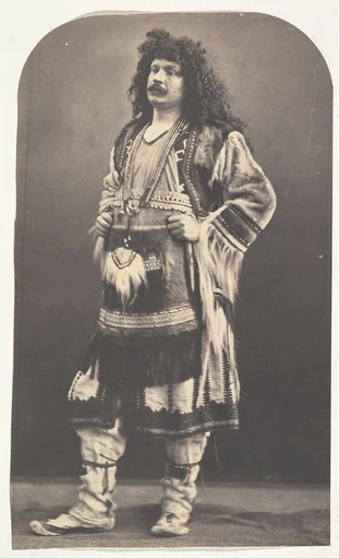 [Self-Portrait in Costume]