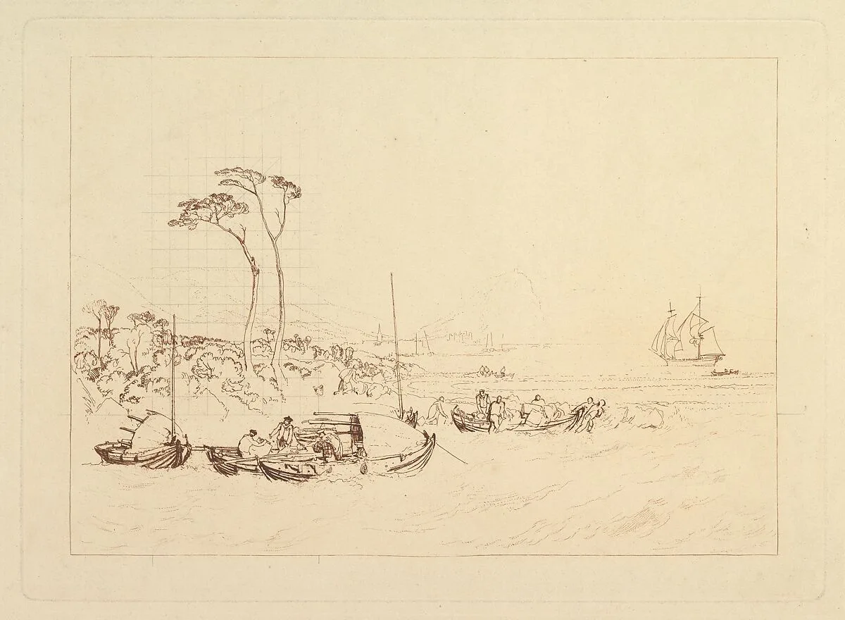 Inverary Castle and Town, Scotland (Liber Studiorum, part XIII) — Joseph Mallord William Turner