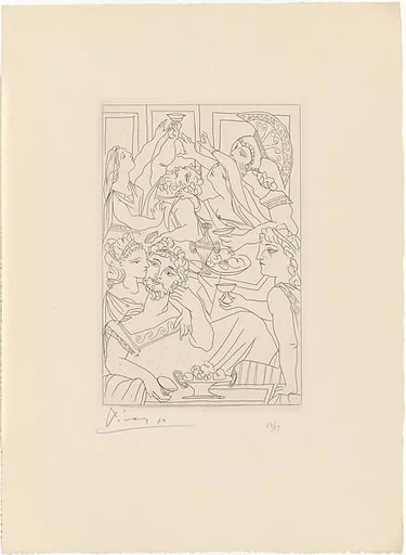 The Feast, from Lysistrata by Aristophanes