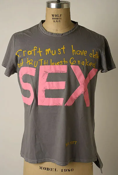 "SEX Craft must have clothes" — Vivienne Westwood