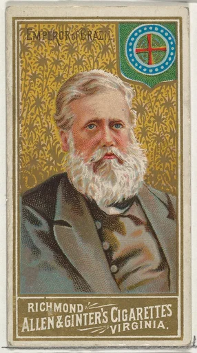 Emperor of Brazil, from World's Sovereigns series (N34) for Allen & Ginter Cigarettes