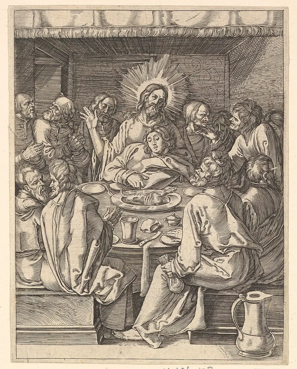 Engraved copies of The Little Passion — Abraham Waesberge|Albrecht Dürer