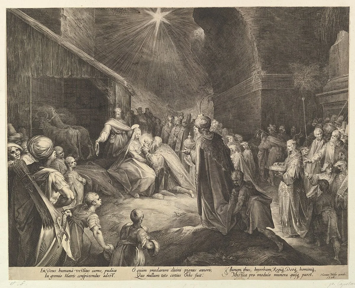 The Adoration of the Magi — Jan Muller|Harmen Jansz. Muller