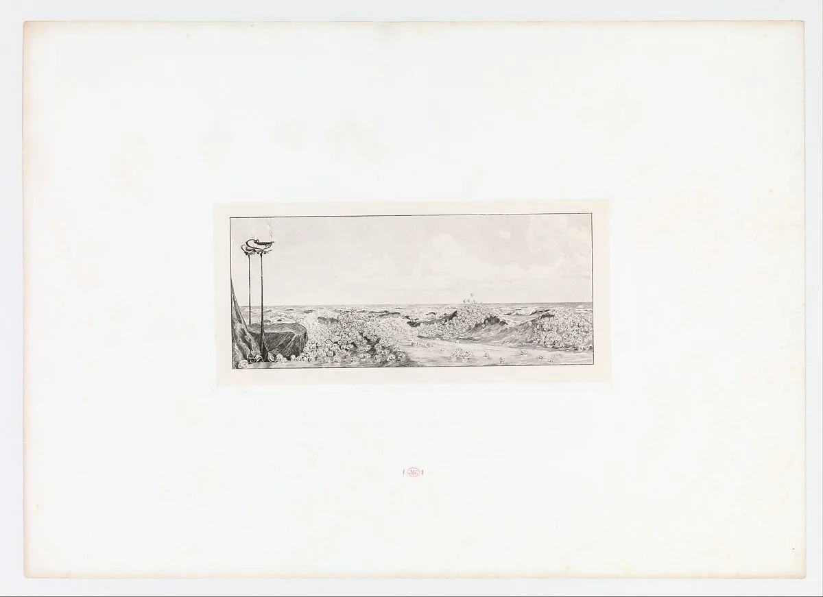 Huldigung (Homage) from Ein Handschuh (A Glove). Cyclus von zehn Compositionen radirt. Rad. Opus VI, Plate VI. First edition — F. Felsing|Max Klinger