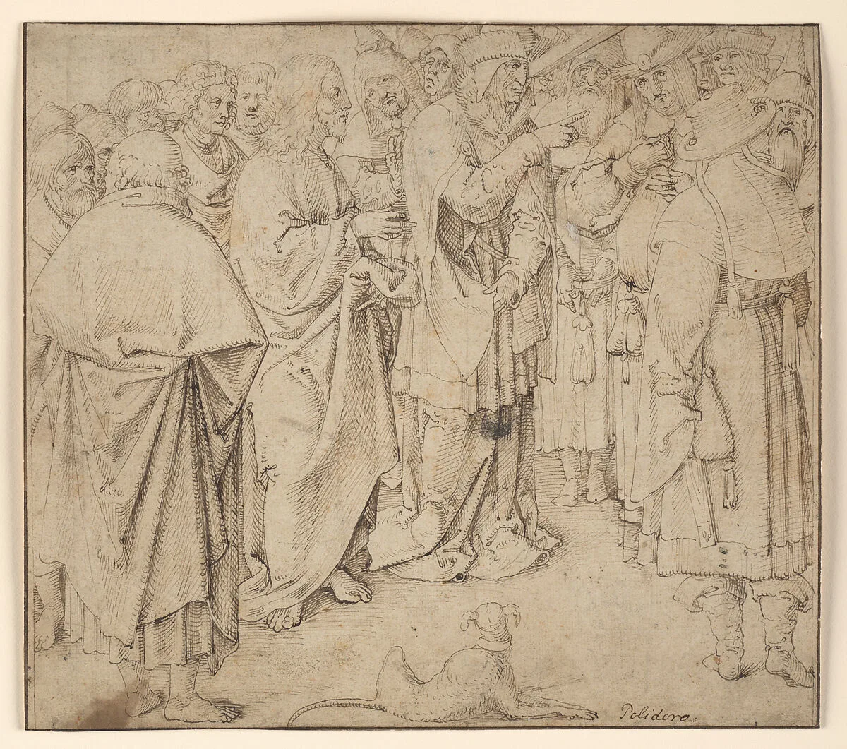 The Parable of the Beam and the Mote — Netherlandish