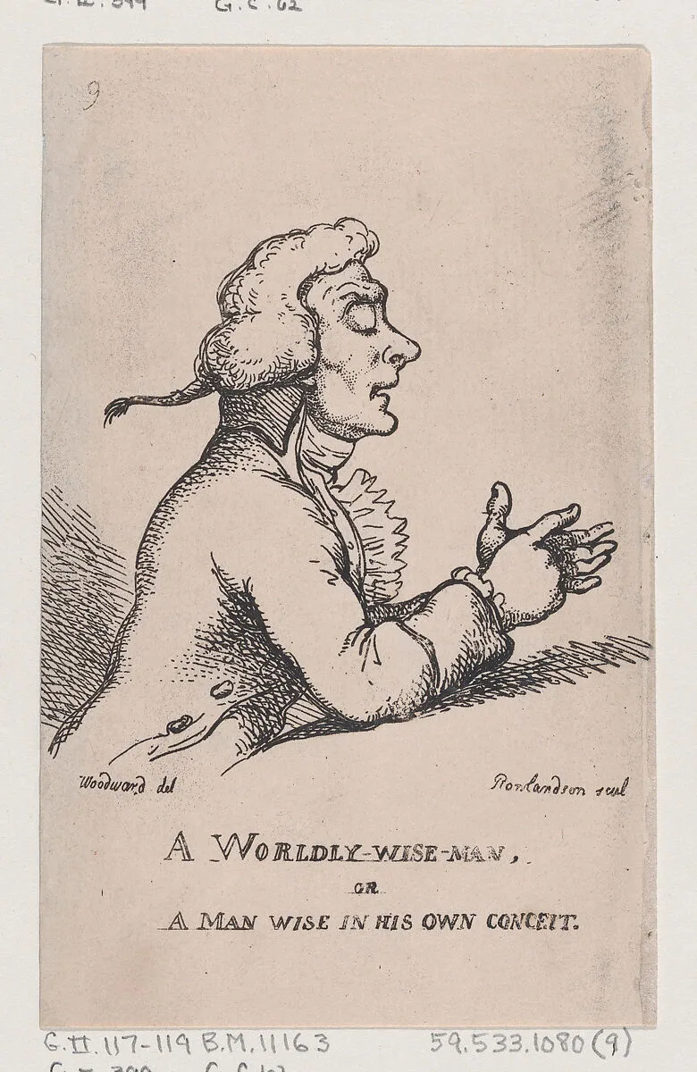 A Worldly-Wise Man — George Murgatroyd Woodward|Thomas Rowlandson|Thomas Tegg